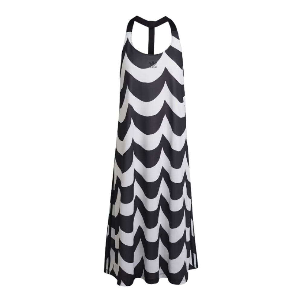 

Платье Adidas Originals Marimekko Midi Tank, черный/белый