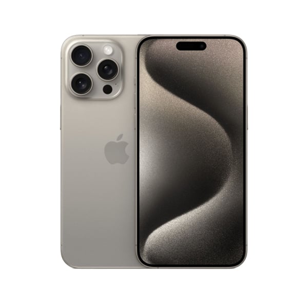 Смартфон Apple iPhone 15 Pro Max, 512 ГБ, (2 SIM), Natural Titanium - фото