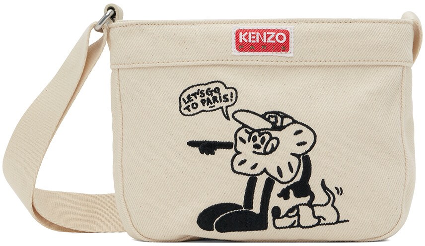 

Маленькая дорожная сумка Off-White Kenzo Paris Boke Boy