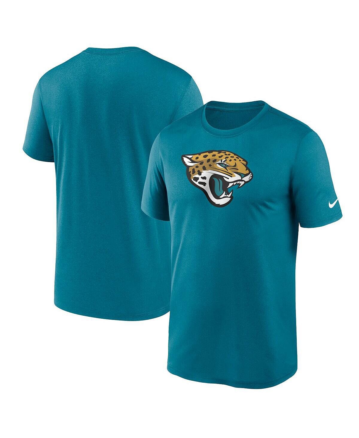 

Мужская бирюзовая футболка jacksonville jaguars logo essential legend performance Nike, бирюзовый