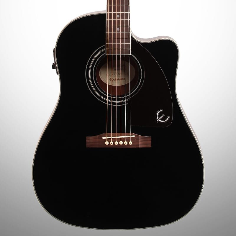 

Акустическая электрогитара Epiphone J-45 EC Studio, черное дерево
