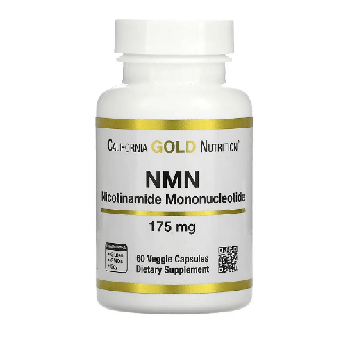 Никотинамид Мононуклеотид NMN 175 мг 60 капсул California Gold Nutrition ageless foundation laboratories nmn никотинамид мононуклеотидная добавка предшественник над 60 капсул