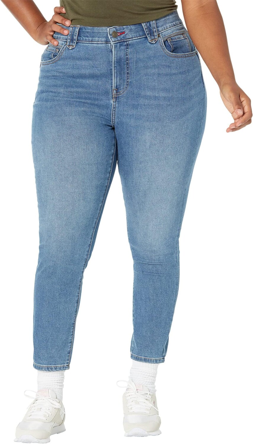 

Джинсы Plus Size Waverly Skinny Jeans in Chesapeke Wash Tommy Hilfiger, цвет Chesapeke Wash