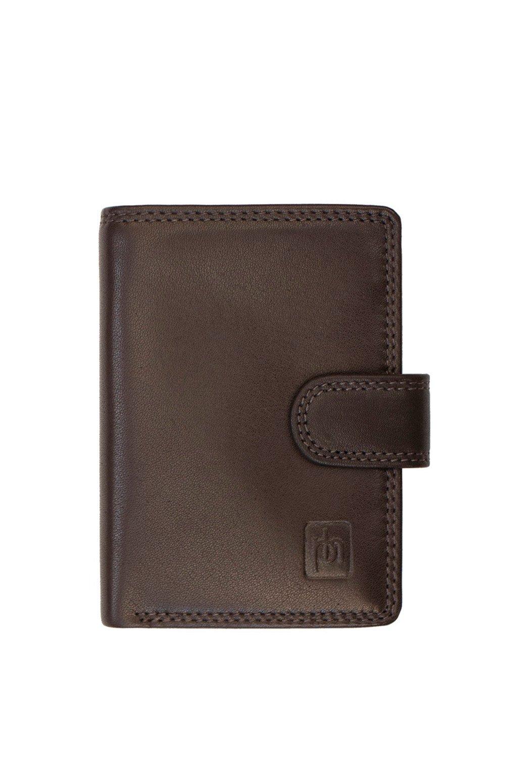Кожаный кошелек для карт 'Washington' PRIMEHIDE, коричневый