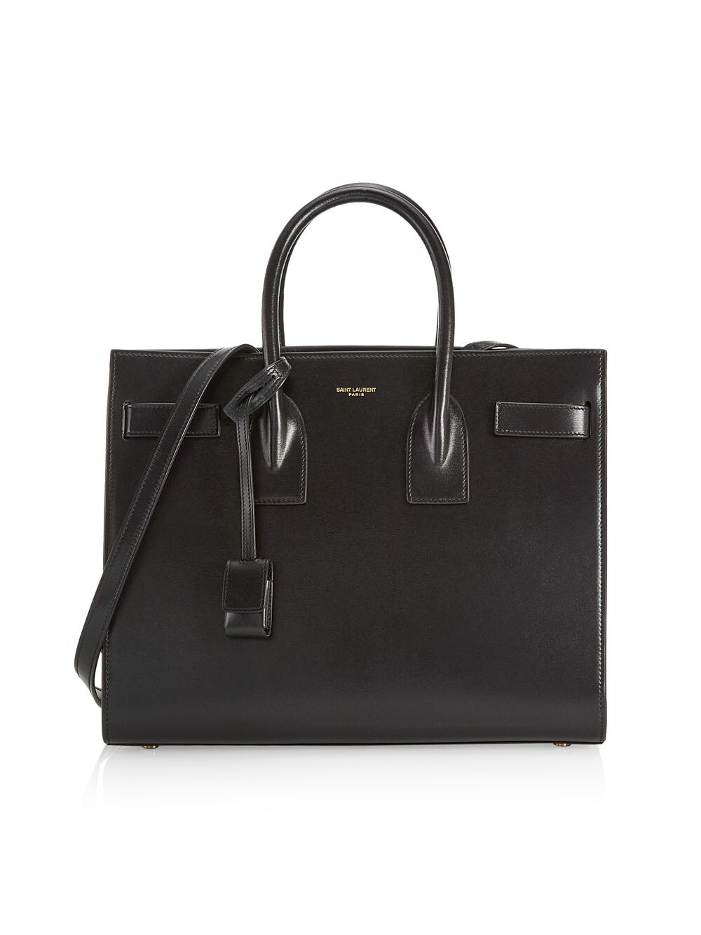 

Маленькая кожаная сумка Carryall Sac De Jour Saint Laurent