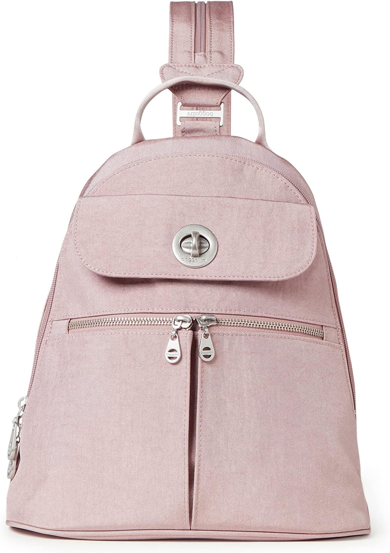 Рюкзак Naples Convertible Backpack Baggallini, цвет Blush Shimmer