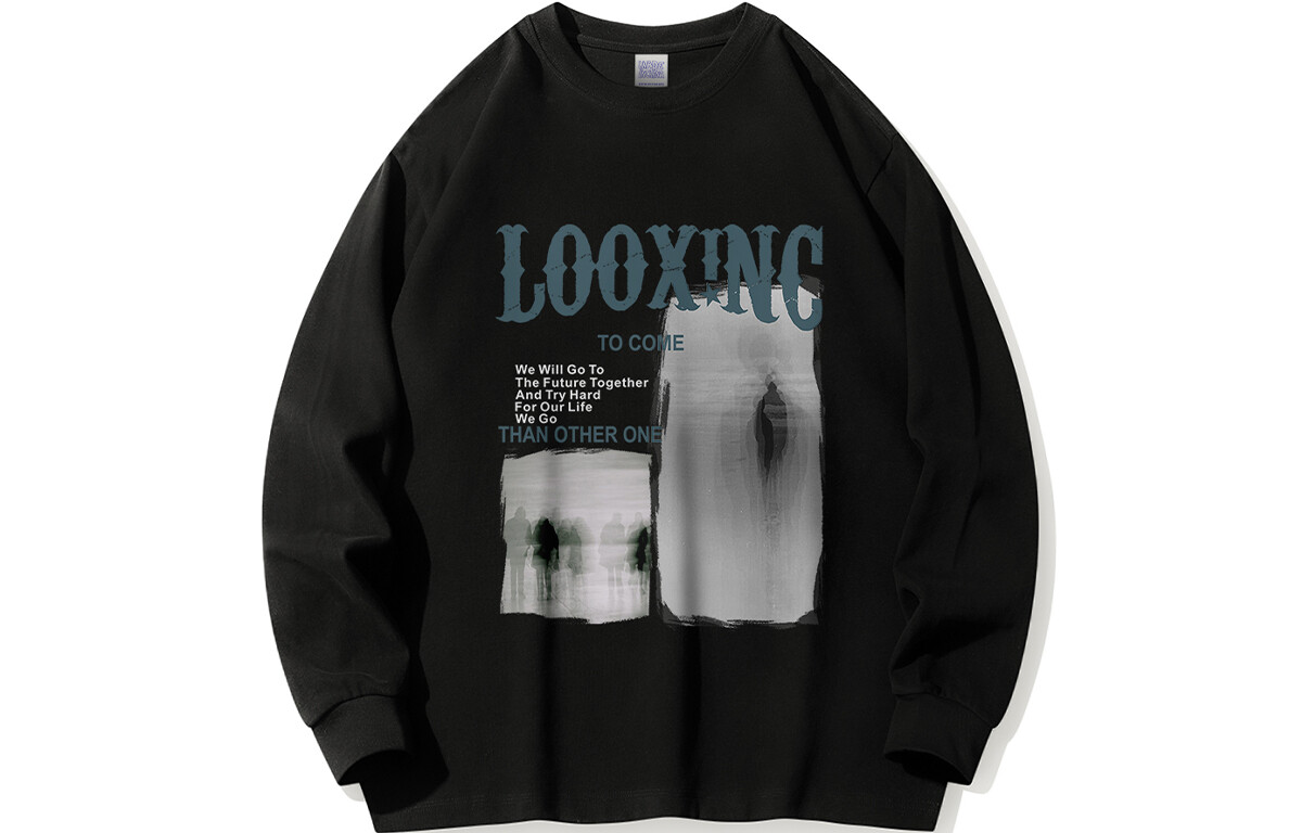

Loox! ЛЮКС! Футболка унисекс, Бежевые длинные рукава (рукава в рубчик)