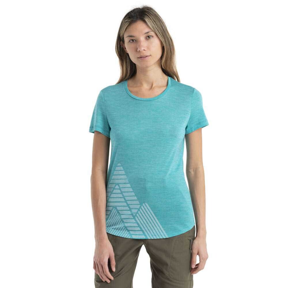 

Футболка Icebreaker 125 Cool-Lite Sphere II PeakQ Merino, синий