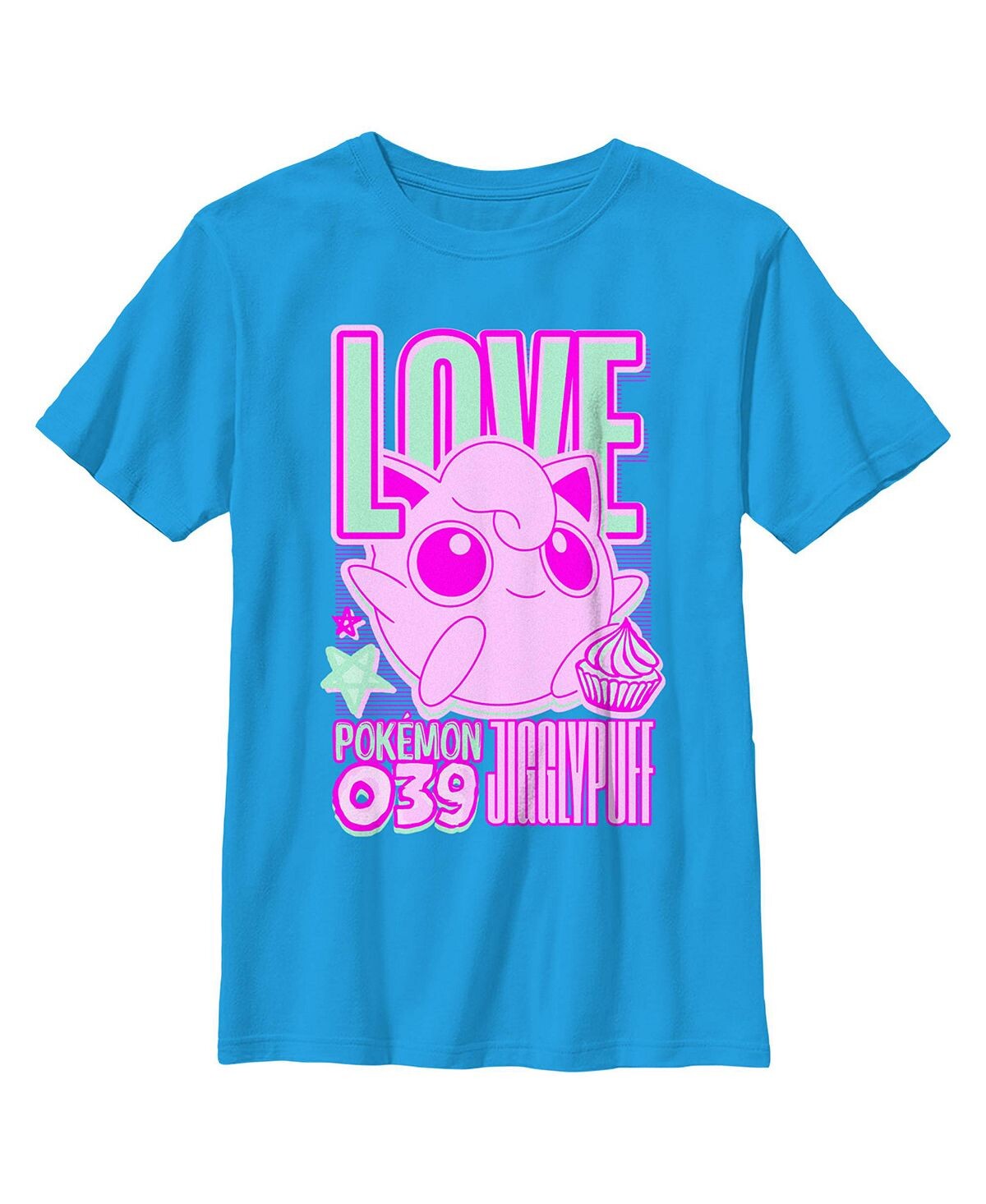 

Детская футболка Pokemon 039 Love Jigglypuff для мальчиков Nintendo