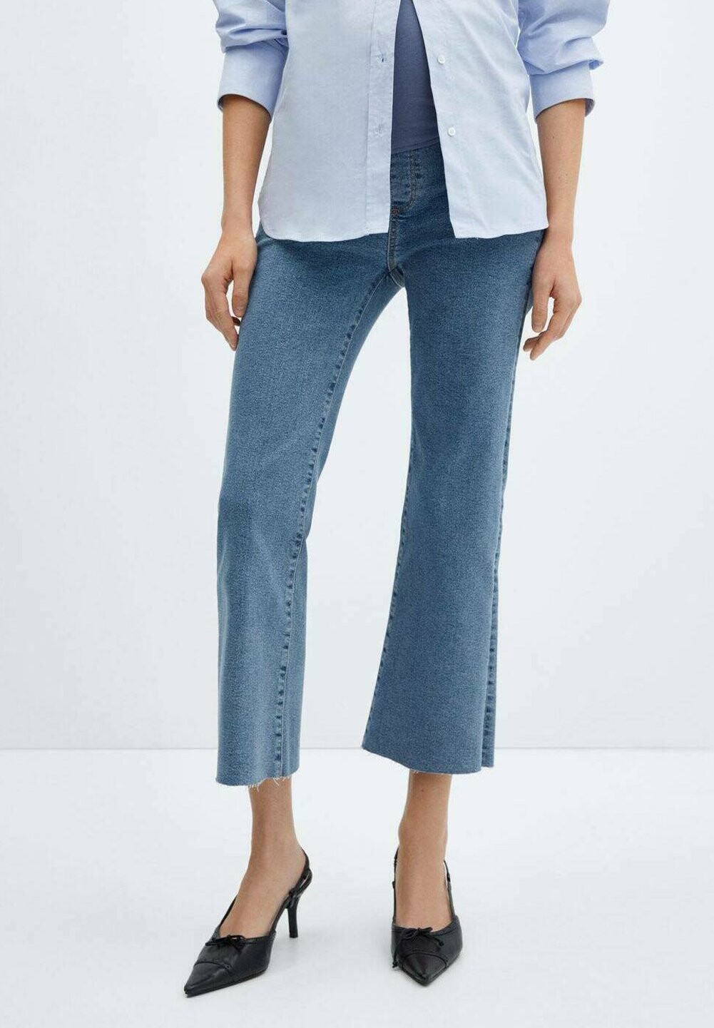 

Джинсы Bootcut Mango, bleu moyen