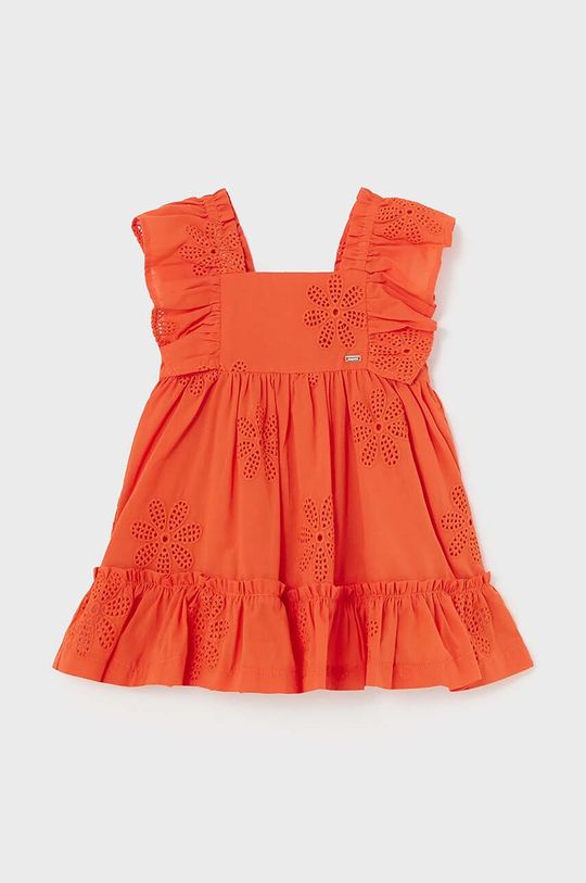 Платье для новорожденного Mayoral, оранжевый
