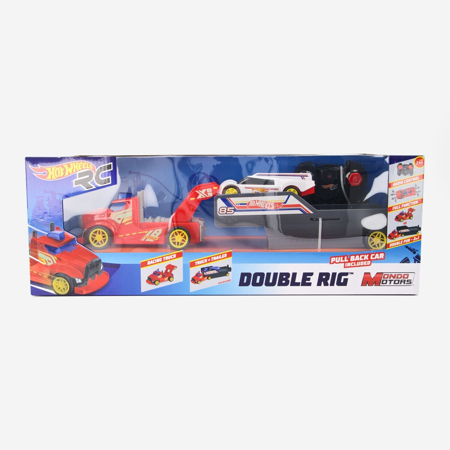 

Тележка с двойной буровой установкой и дистанционным управлением Hot Wheels