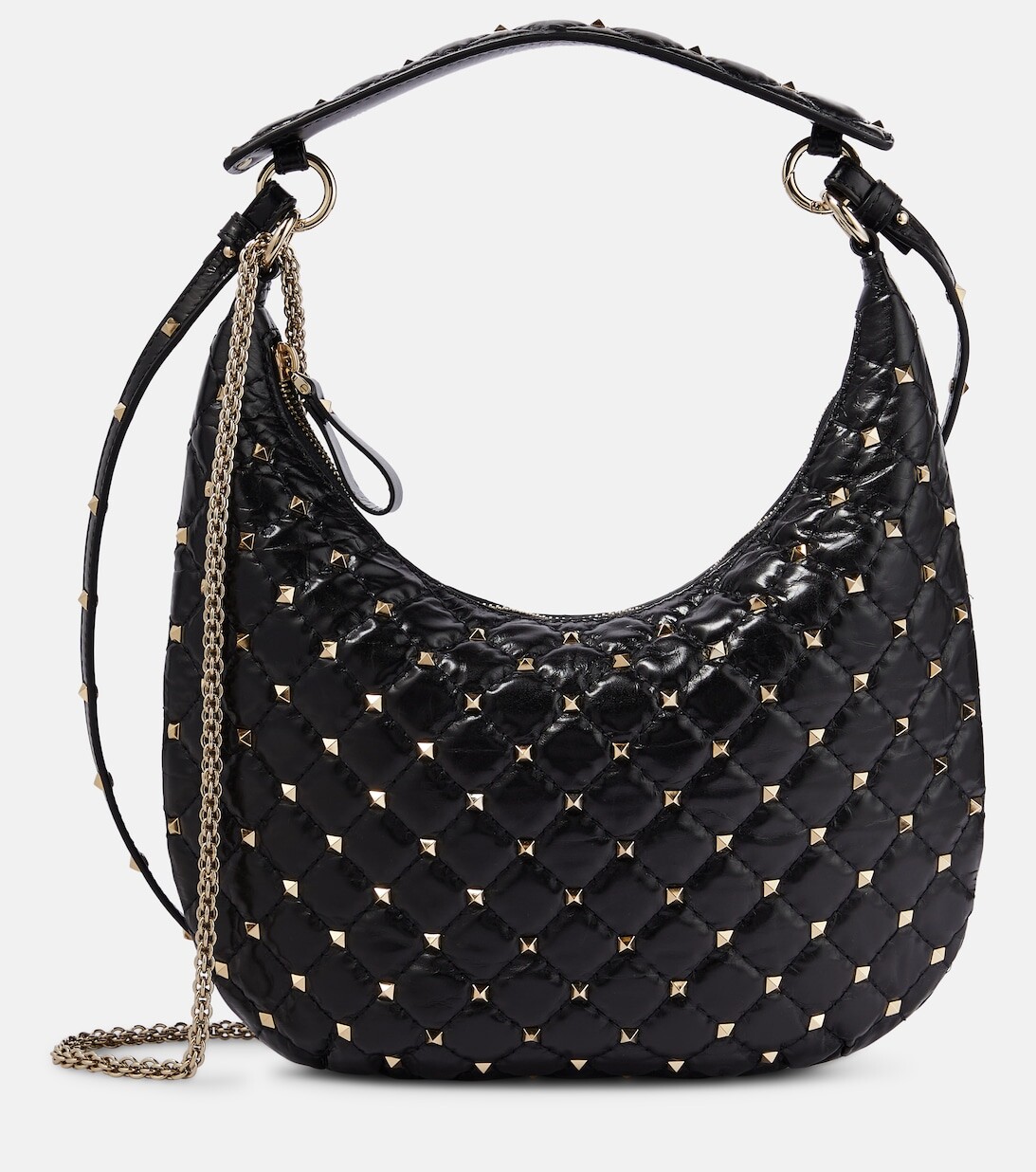 

Маленькая сумка через плечо Rockstud Spike Valentino Garavani, черный
