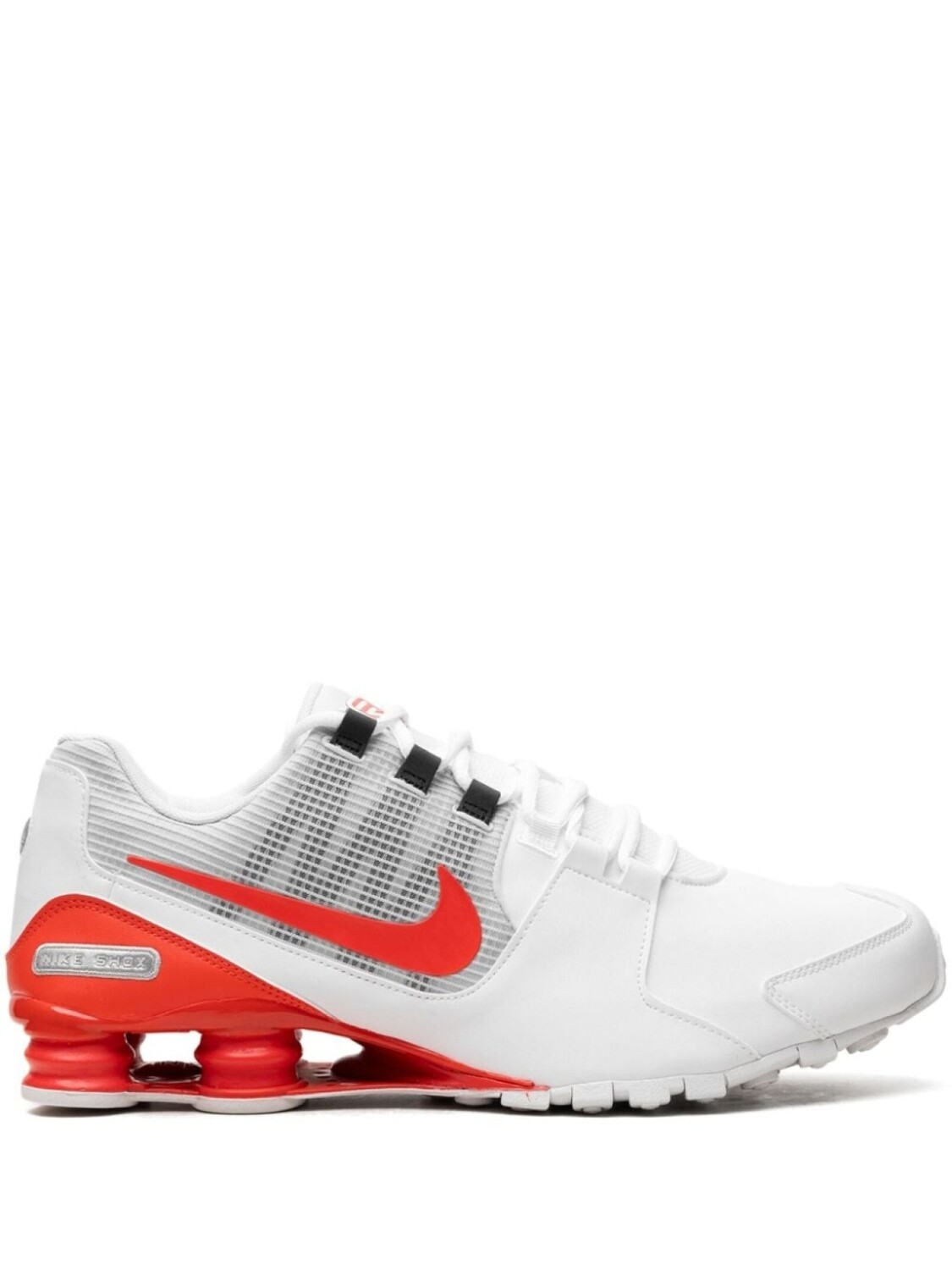 

Nike кроссовки Shox "Orange White", белый