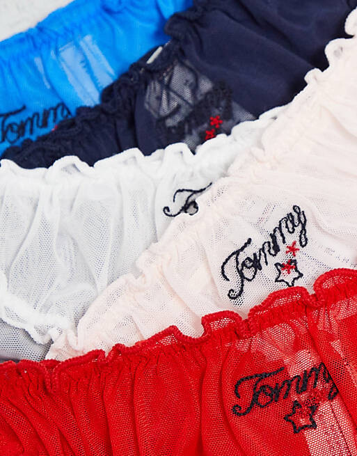 

Разноцветные трусы бикини Tommy Hilfiger (5 штук)