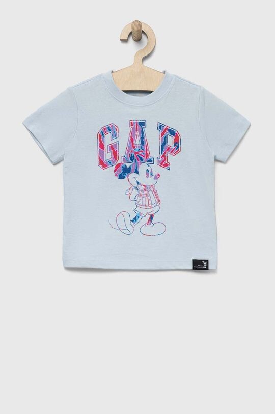 

Детская хлопковая футболка GAP x Disney, синий