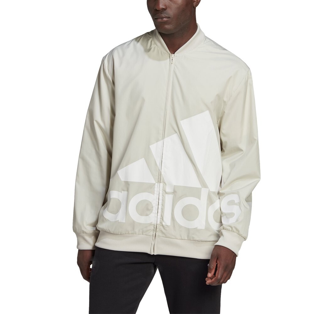 

Куртка adidas Sportswear Aeroready Essentials Giant Logo Woven Breaker, серый