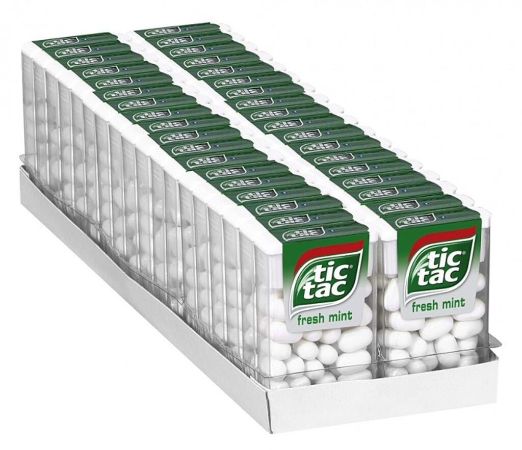 

КОРОБКА FERRERO TIC TAC СВЕЖАЯ МЯТА 36 x 18 Г