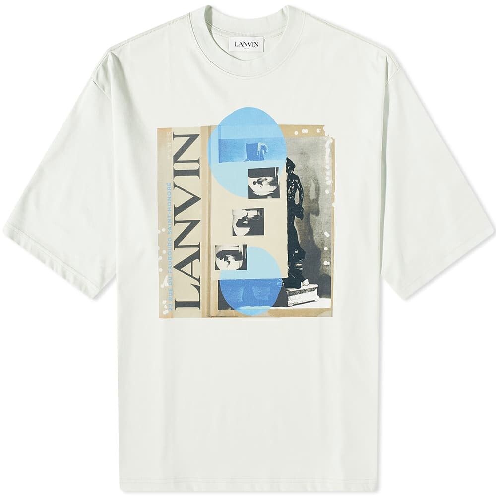 

Футболка Lanvin Print Logo Tee