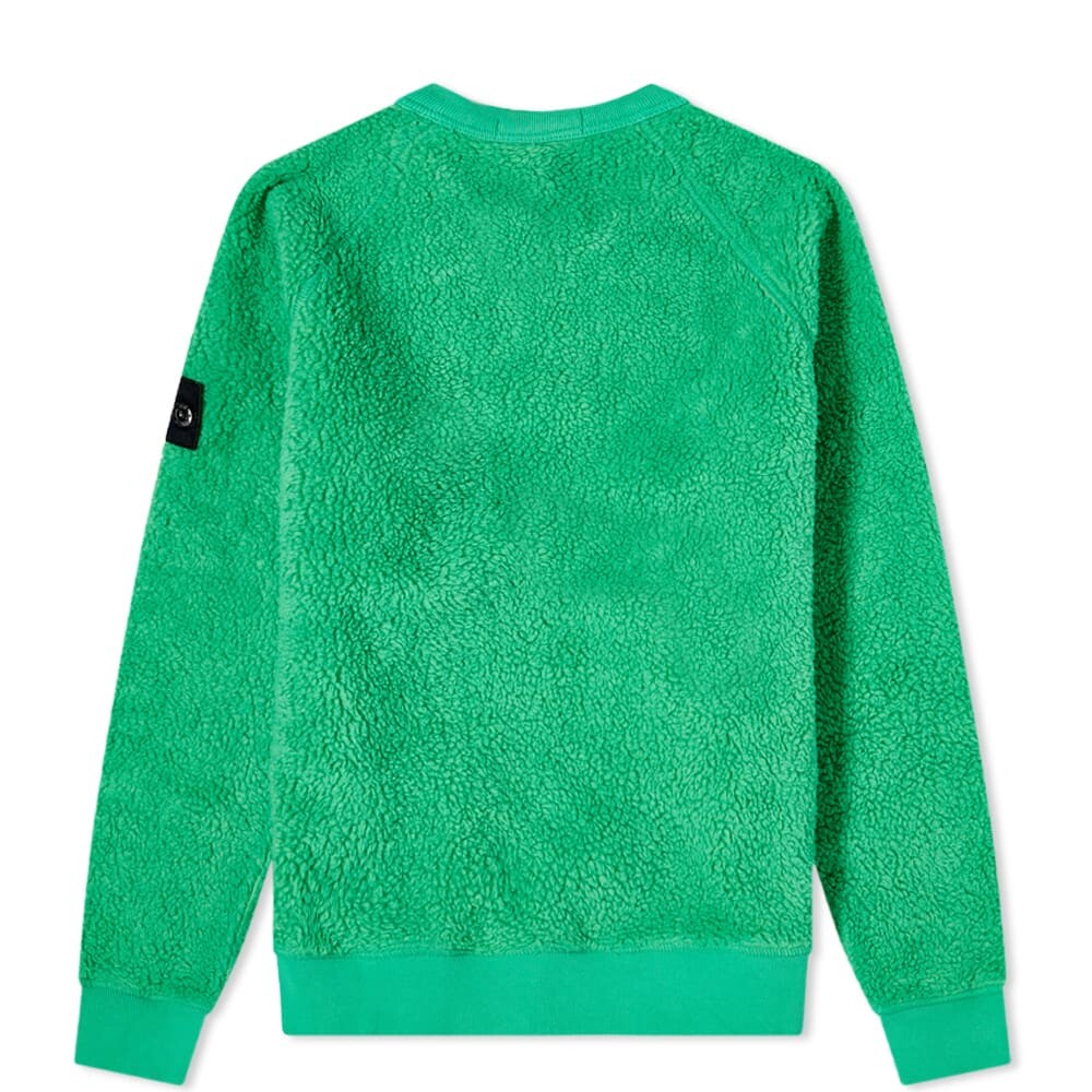 

Толстовка Stone Island Junior Sherpa Fleece Crew Sweat, Зеленый