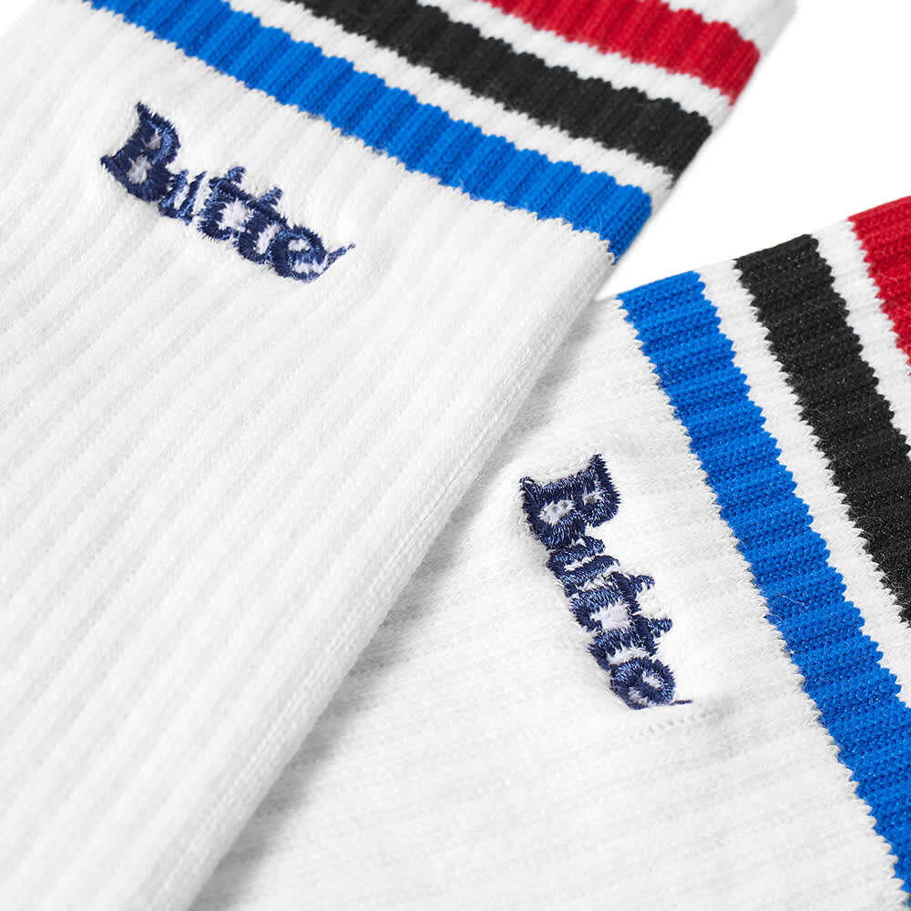 

Носки в полоску с логотипом Butter Goods