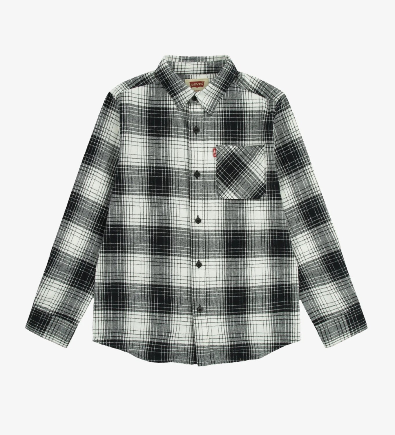

Рубашка Levi's One Pocket, черный, белый