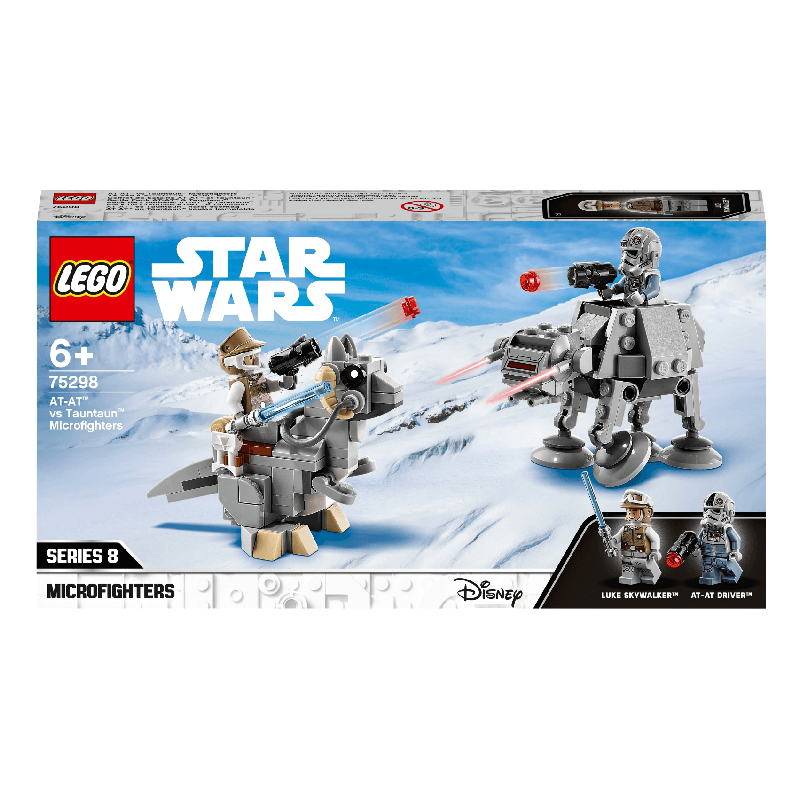 Конструктор LEGO Star Wars 75298 Микрофайтеры: AT-AT против таунтауна