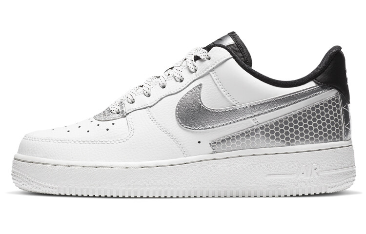 

Женские кроссовки 3M x Nike Air Force 1 с низким светоотражающим эффектом, серые/белые
