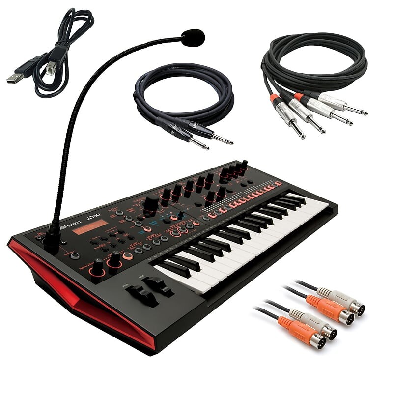 

Интерактивный аналогово-цифровой синтезатор Roland JD-Xi CABLE KIT