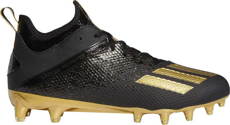 

Бутсы Adidas Adizero Scorch 'Black Gold Metallic', черный