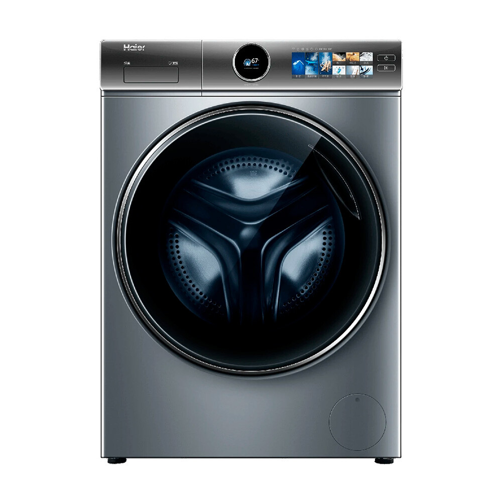 Стирально-сушильная машина Haier XQG100-HBD14386TLU1, 10 кг, Серый