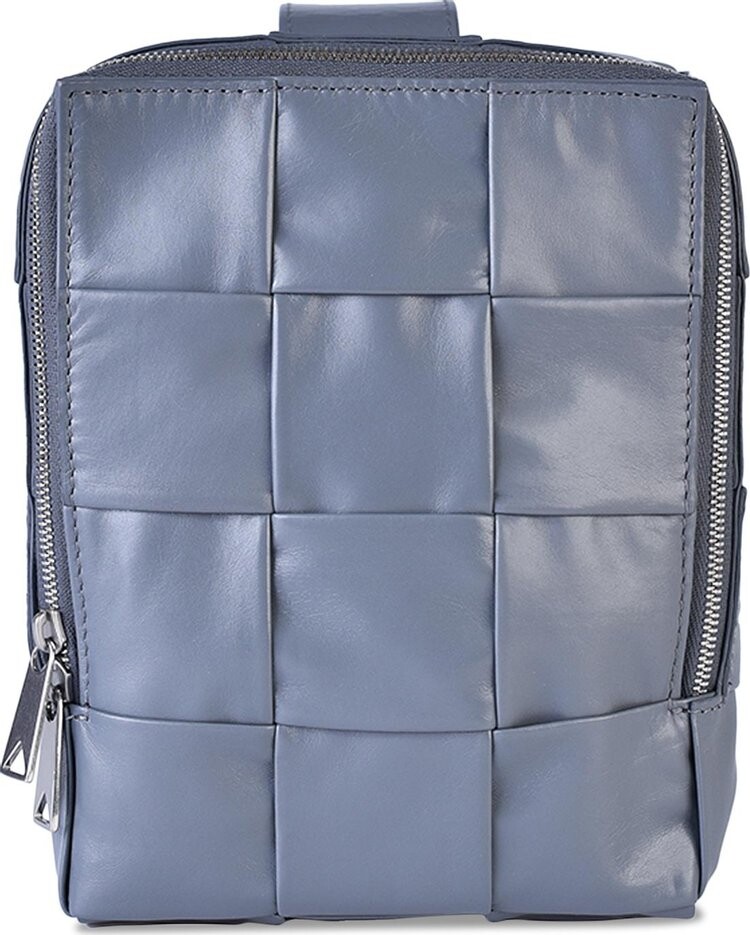 

Сумка Bottega Veneta Mini Sling Cassette Thunder/Silver, оранжевый