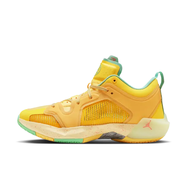 

Кроссовки Nike Air Jordan 37 Low PF EYBL, желтый/зеленый