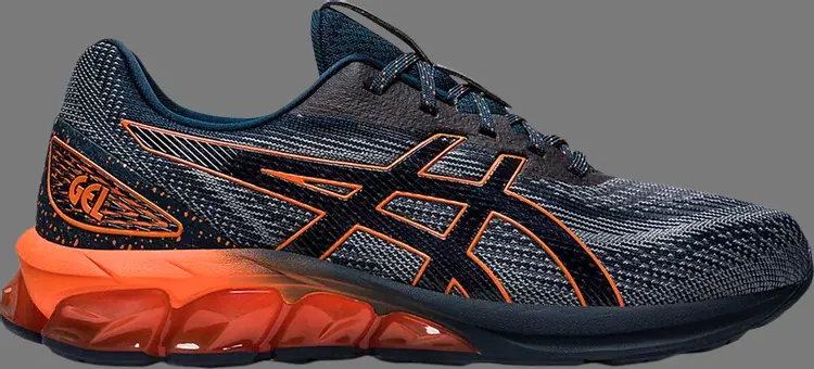 

Кроссовки gel quantum 180 7 'french blue lava orange' Asics, синий