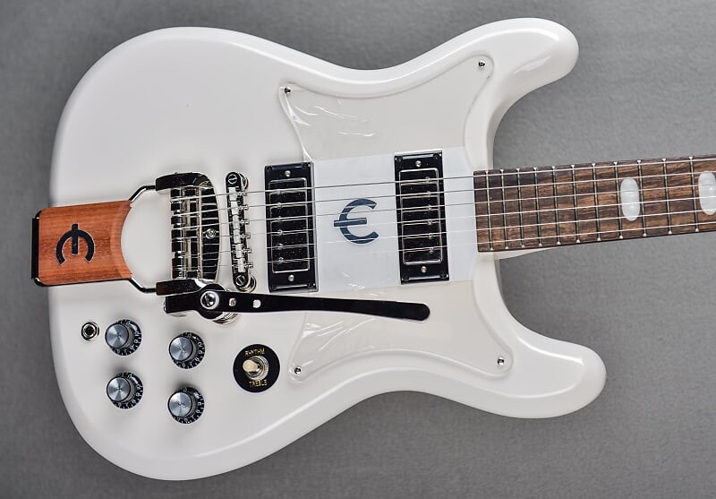 

Crestwood Custom - Polaris White Epiphone
