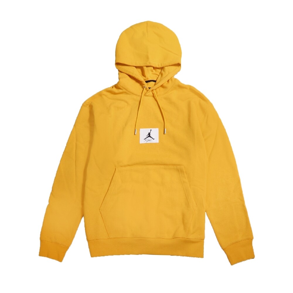 

Толстовка Nike Air Jordan Hoodie Chest Logo, желтый