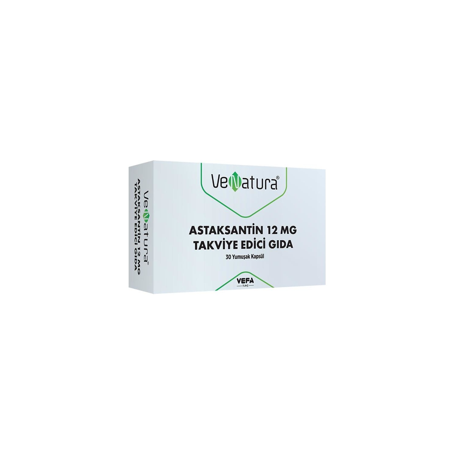 Пищевая добавка Venatura Astaxanthin Supplement, 30 мягких капсул