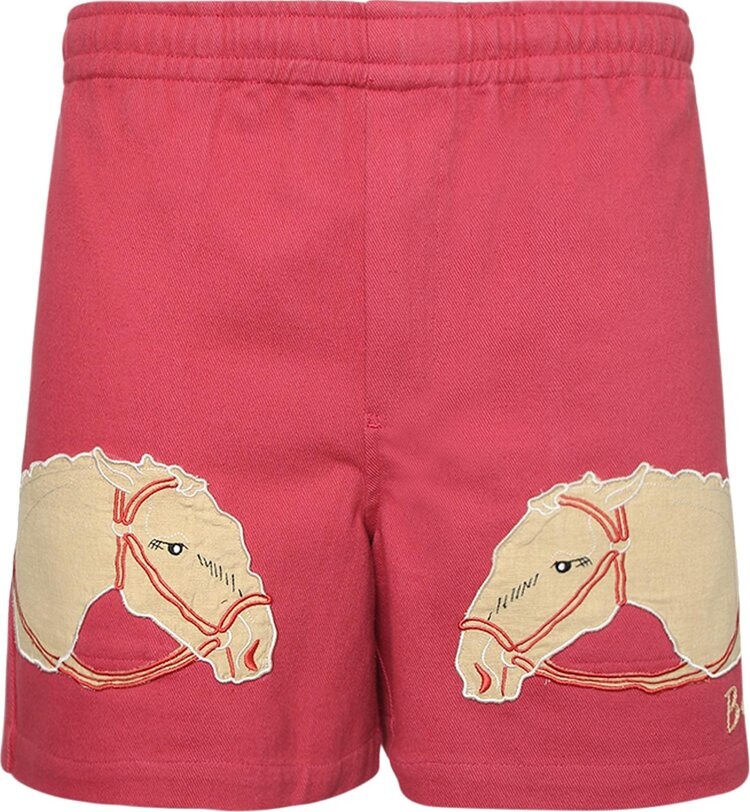 

Шорты Bode Pony Applique Shorts 'Pink', розовый
