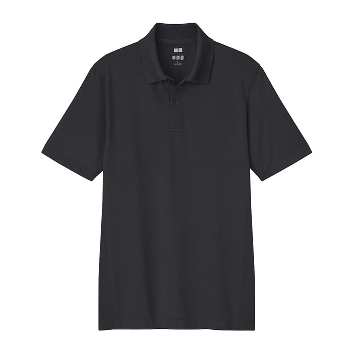 

Рубашка-поло Uniqlo Dry-Ex, черный
