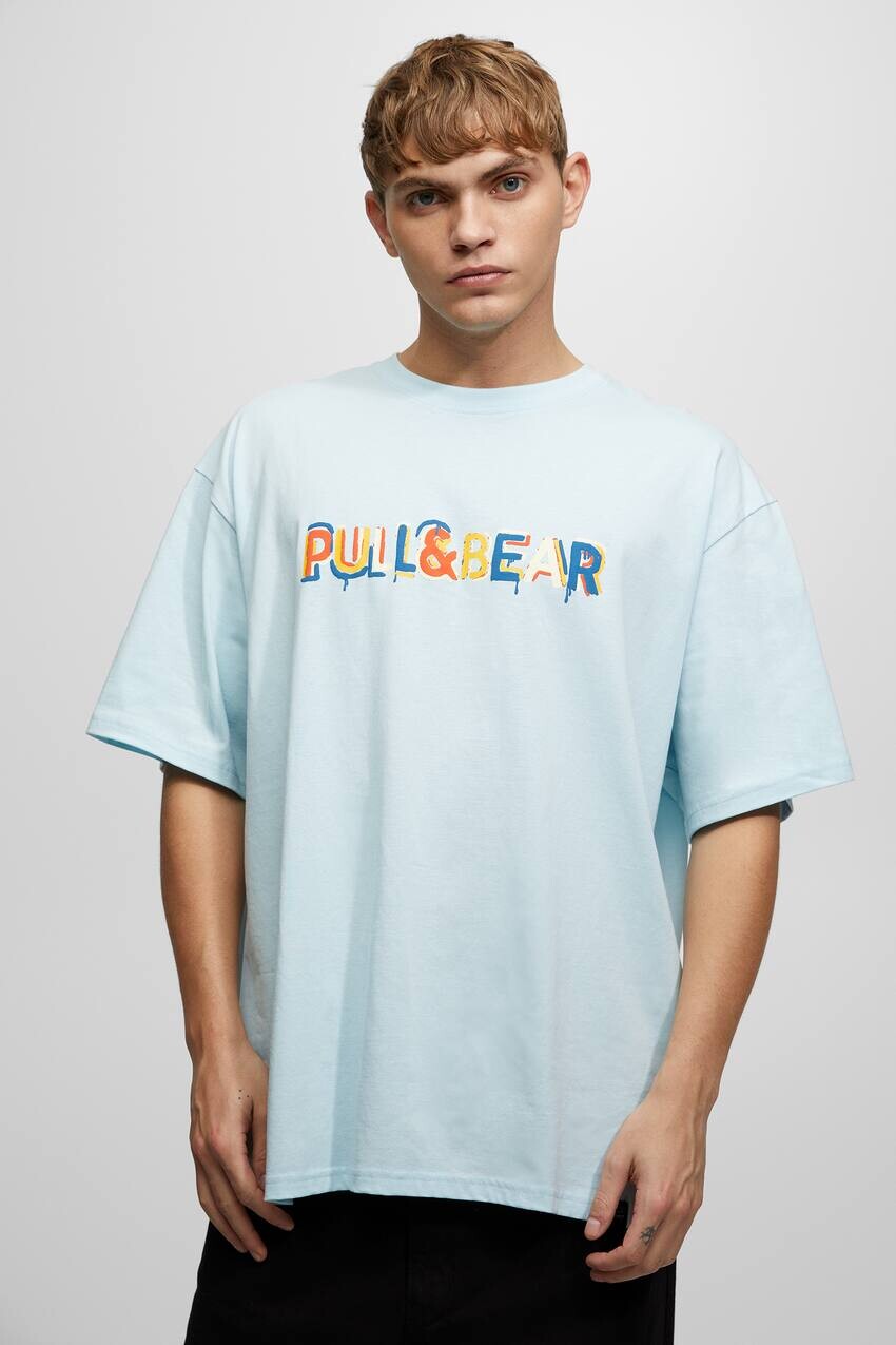 

Футболка с логотипом Pull&Bear Pull&Bear