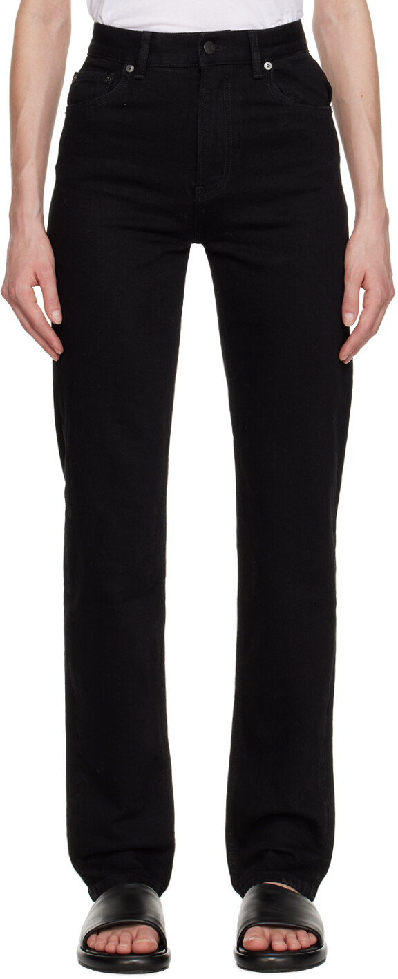 

Черные зауженные джинсы Filippa K
