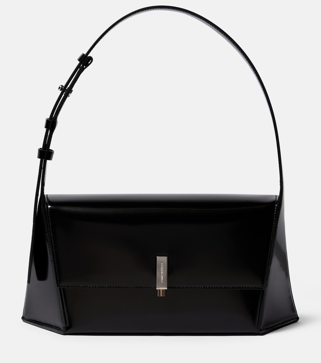 

Кожаная сумка через плечо Ferragamo, черный