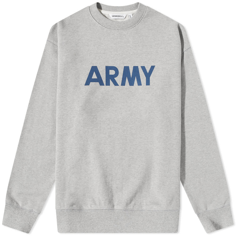 

Толстовка Uniform Bridge Army Crew Sweat, Серый