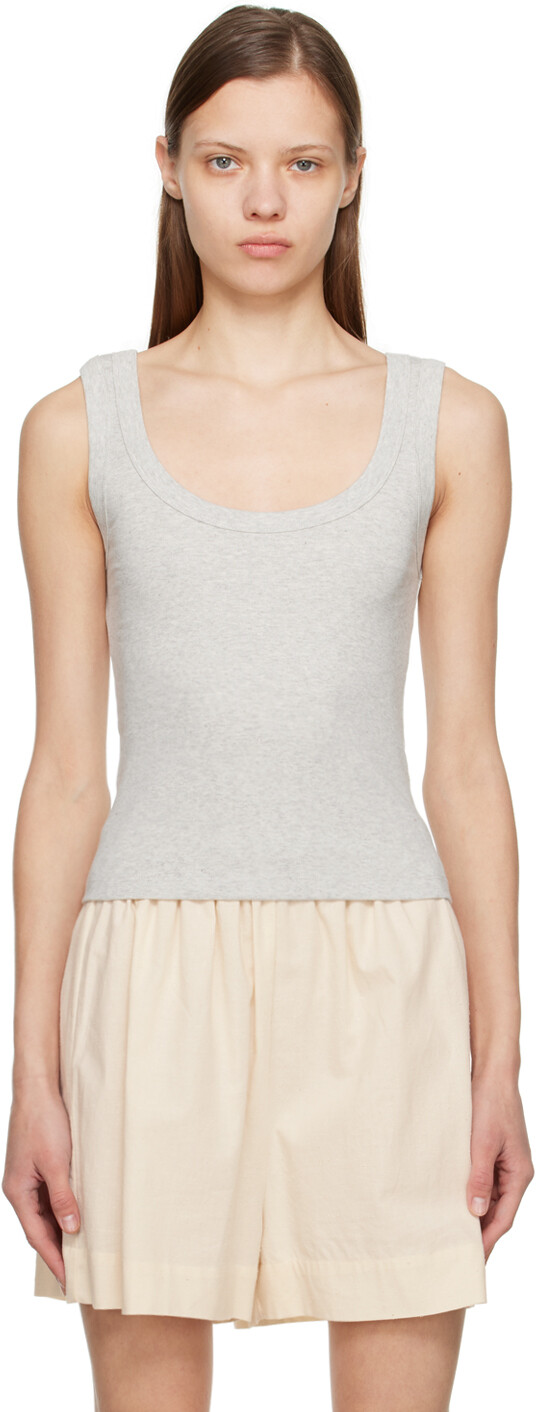 

SSENSE Эксклюзивная серая майка Hillie FLORE FLORE