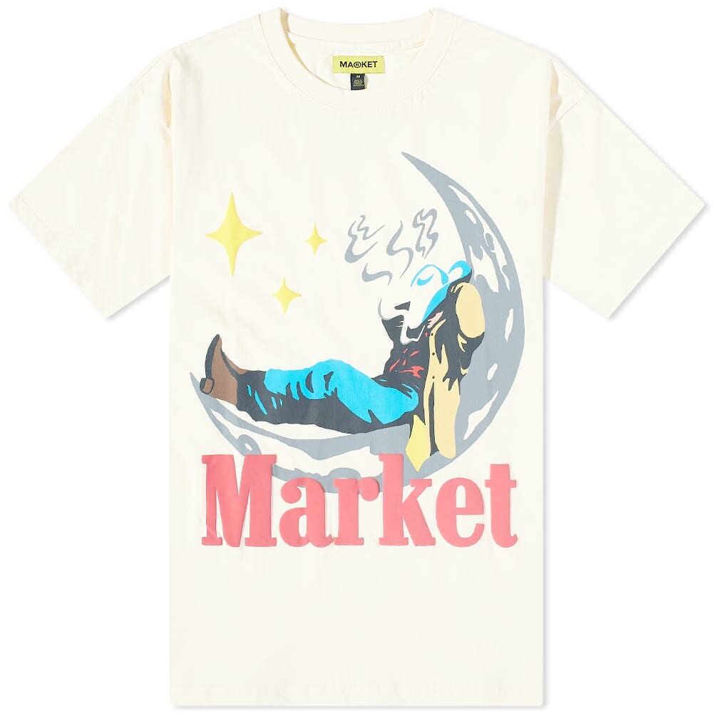 

Футболка Market Man on Moon Tee, Белый