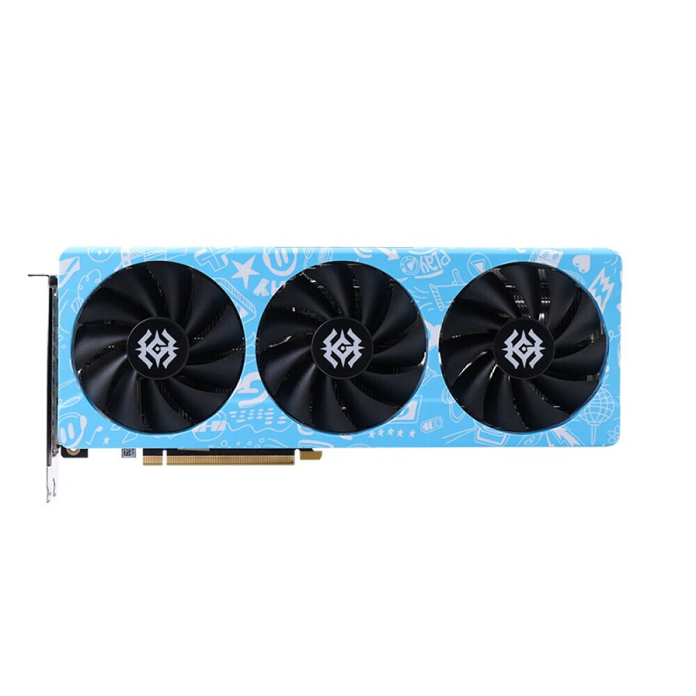 

Видеокарта Zotac GeForce RTX 4070 X-Gaming 12ГБ, синий