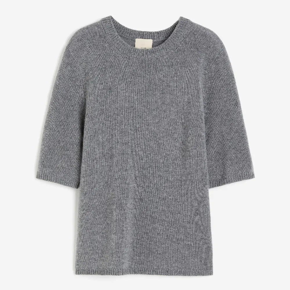 

Свитер H&M Knit Cashmere, серый