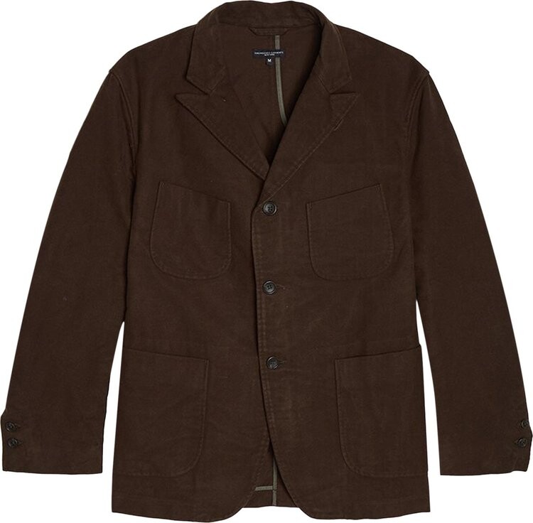 

Куртка Engineered Garments Single Breasted Jacket Olive, зеленый