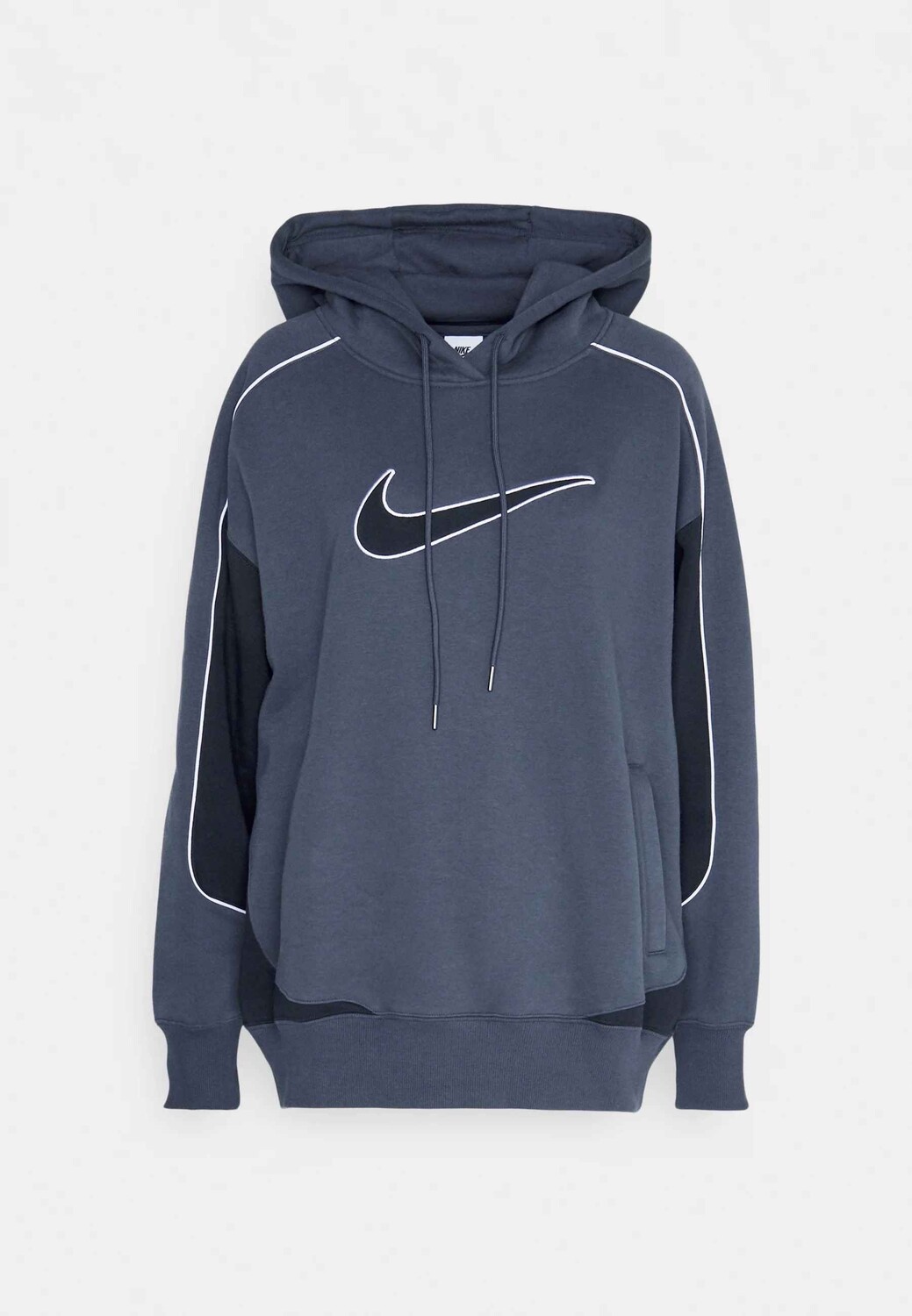 

Толстовка Nike Sportswear Zip-up Sweatshirt, темно-серый/белый
