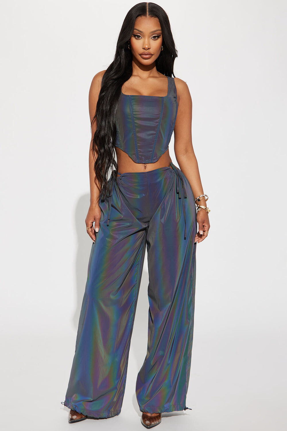 

Джоггеры Fashion Nova TP30045C, угольный, Серый